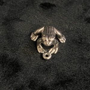 James Avery 3D (Retired) FROG charm.